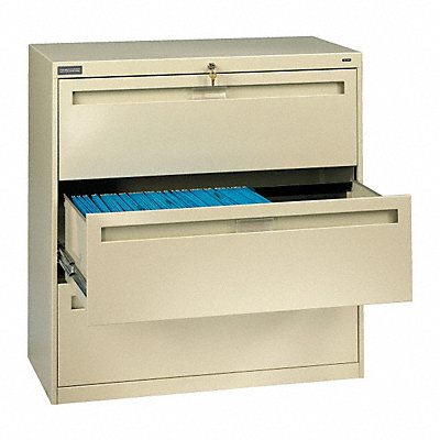 File Cabinet 36 in 3 Drawer Putty MPN:LPL3636L30 PUTTY