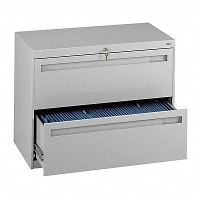 File Cabinet 42 in 2 Drawer Grey MPN:LPL4224L20 LGHT GREY