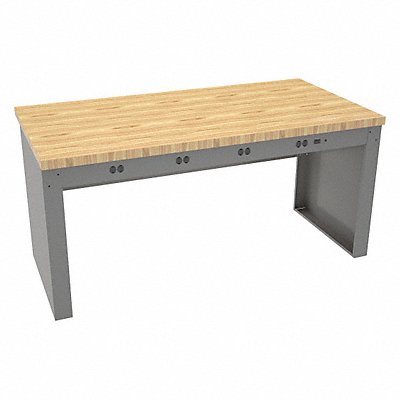 Workbench Butcher Block 72 W 30 D MPN:EB-1-3072M