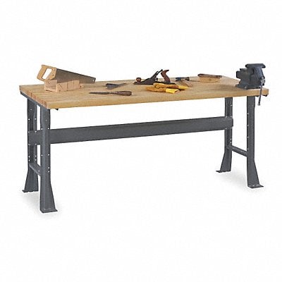 Workbench Butcher Block 60 W 36 D MPN:WB-1-3660W