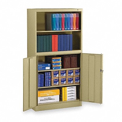 Bookcase Storage Cabinet Sand MPN:BCD18-72SD