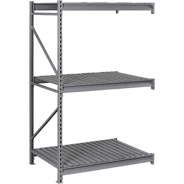 Bulk Storage Rack: 4,150 lb per Shelf, 3 Shelves MPN:BU-4824120CAMGY