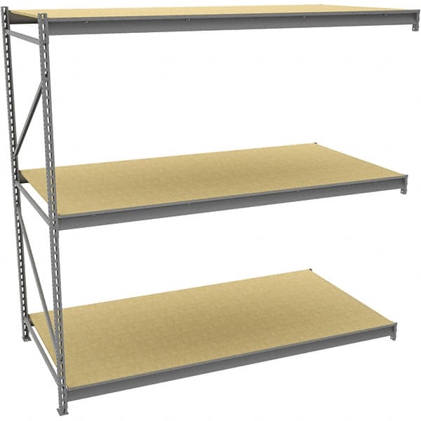 Bulk Storage Rack: 4,150 lb per Shelf, 3 Shelves MPN:BU-4824120PAMGY