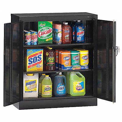 Storage Cabinet 42 x36 x24 Black 2Shlv MPN:4224DLX