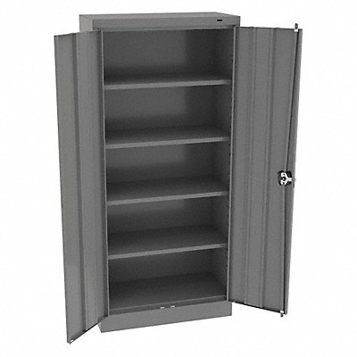 K3834 Storage Cabinet 66 x30 x15 MdGry 4Shlv MPN:6615MG