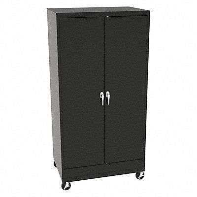 K4834 Storage Cabinet 73 x36 x24 Black 4Shlv MPN:CK6624DHBK