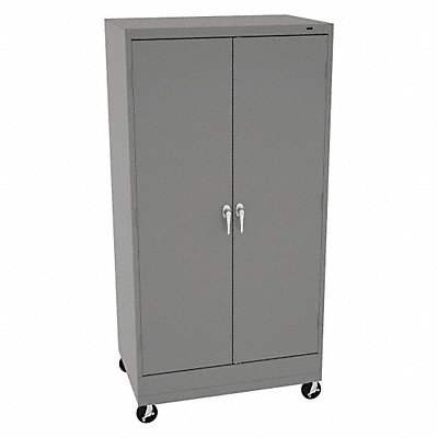 K4834 Storage Cabinet 73 x36 x24 MdGry 4Shlv MPN:CK6624DHMG