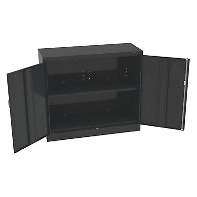 Storage Cabinet 42 x48 x18 Black 2Shlv MPN:J1842SU BLACK