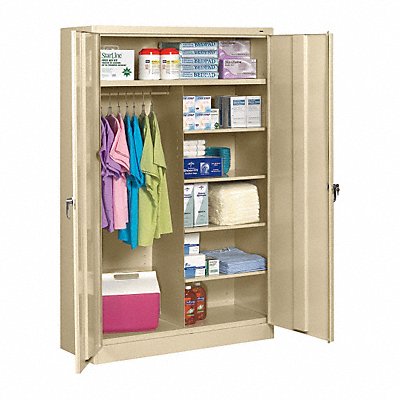 Combo Wardrobe Cabinet 78 H 48 W Sand MPN:J1878C SAND