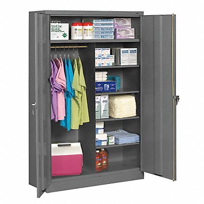 Combo Wardrobe Cab 78 H 48 W Medium Gray MPN:J1878SUC MED GREY