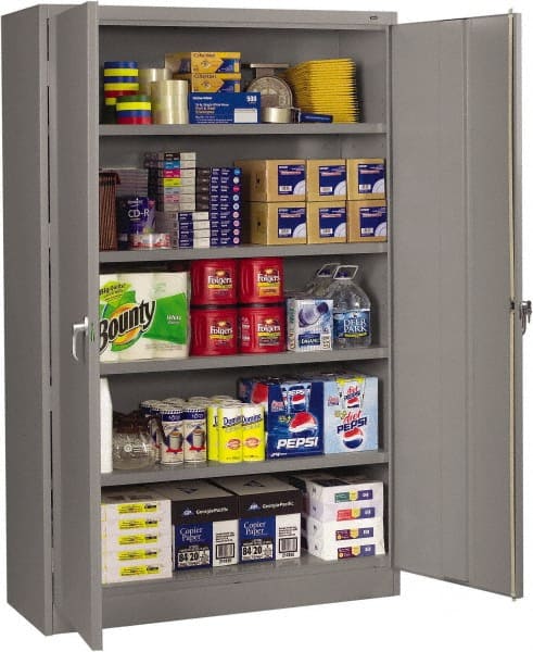 Locking Steel Storage Cabinet: 48