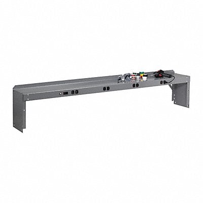 Electrical Shelf Riser 60x10-1/2x12 Gray MPN:RE-1060 MED GREY