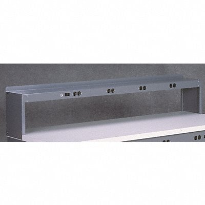 Electrical Shelf Riser 60Wx15Dx18H Gray MPN:RE-18-1560