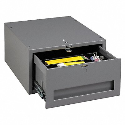 Stackable Drawer 15W x 18D x 8-1/4H Gray MPN:WBD-1