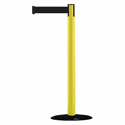 D0029 Barrier Post with Belt 7-1/2 ft L Black MPN:875-35-STD-NO-B9X-C