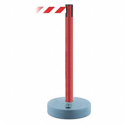 Barrier Post with Belt 37-3/4 in H MPN:885-21-STD-NO-D3X-C