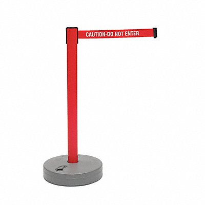 Barrier Post with Belt 7-1/2 ft L MPN:885-21-STD-NO-RGX-C