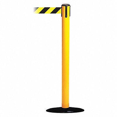 Barrier Post with Belt 38 in H 13 ft L MPN:889B-33-35-MAX-NO-D4X-C