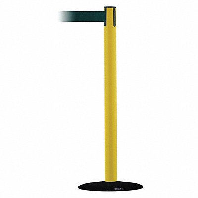 Barrier Post with Belt 13 ft L Green MPN:889B-33-35-MAX-NO-G6X-C