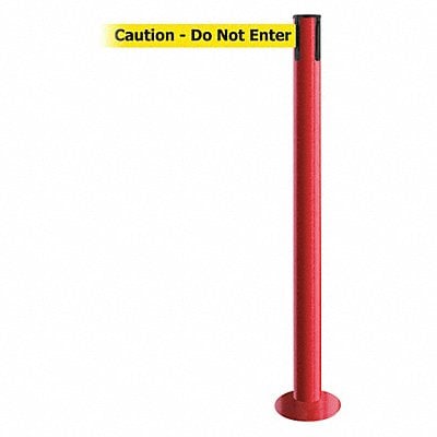 Fixed Barrier Post with Belt 13 ft L MPN:889F-21-21-MAX-NO-YAX-C