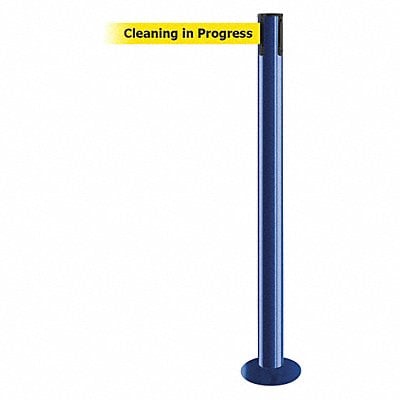 Fixed Barrier Post with Belt 13 ft L MPN:889F-23-23-MAX-NO-YCX-C