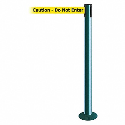 Fixed Barrier Post with Belt 13 ft L MPN:889F-28-28-MAX-NO-YAX-C