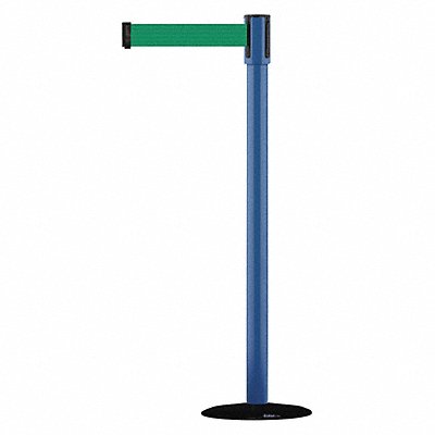 D0007 Barrier Post with Belt 7-1/2 ft L Green MPN:890B-33-23-23-STD-NO-G6X-C