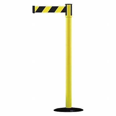 Barrier Post with Belt Steel 13 ft L MPN:890B-33-35-33-MAX-NO-D4X-C