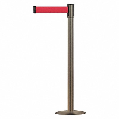 D0014 Barrier Post with Belt 7-1/2 ft L Blue MPN:890U-3S-3S-3S-STD-NO-L5X-C