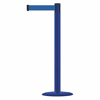 Barrier Post with Belt 13 ft L Blue MPN:MARINEPOST-23-MAX-NO-L5X-C