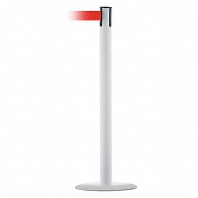 Barrier Post with Belt 13 ft L Red MPN:MARINEPOST-32-MAX-NO-R5X-C