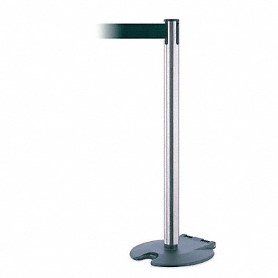 Barrier Post with Belt Wheeled 13 ft L MPN:RB1-89-1S-MAX-NO-G6X-C
