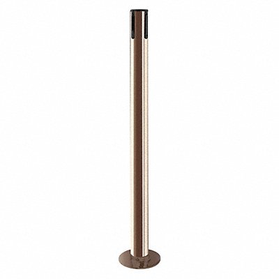 Receiver Post 36-1/2 In H Polished Brass MPN:889R-2P-2P-RCV