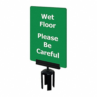 Acrylic Sign Green Wet Floor MPN:S08-P-28-7X11-V-HDSB-1701-33