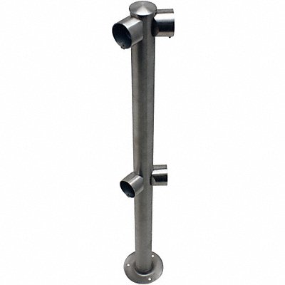 Adapta-Rail Angle Post Satin Stainless MPN:2L5-36-ANG-3S