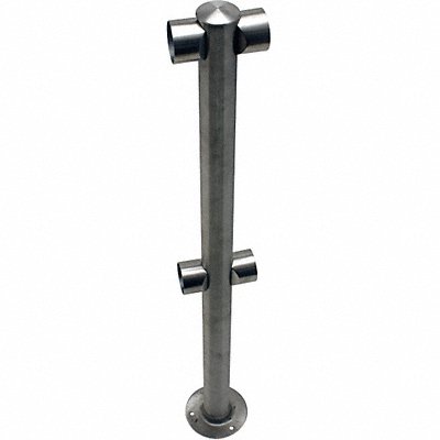 Adapta-Rail Center Post Satin Stainless MPN:2L5-36-CEN-3S