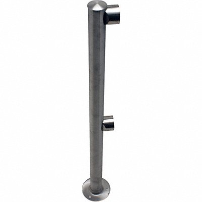 Adapta-Rail End Post Satin Stainless MPN:2L5-36-END-3S