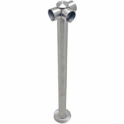 Adapta-Rail 3 Way Post Polished Chrome MPN:ADAPTARAIL-1L-5-36-3WY-1P