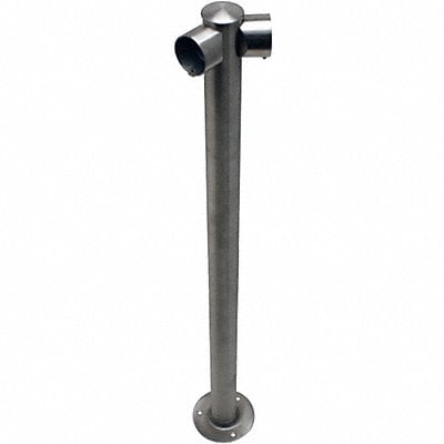 Adapta-Rail Angle Post Satin Stainless MPN:ADAPTARAIL-1L-5-36-ANG-3S