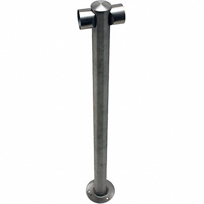 Adapta-Rail Center Post Satin Stainless MPN:ADAPTARAIL-1L-5-36-CEN-3S