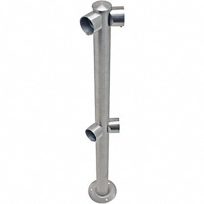 Adapta-Rail Angle Post Polished Chrome MPN:ADAPTARAIL-2L-5-36-ANG-1P