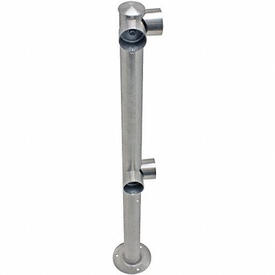 Adapta-Rail Corner Post Polished Chrome MPN:ADAPTARAIL-2L-5-36-COR-1P