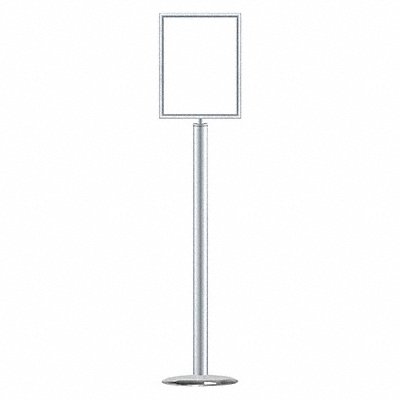 Sign Holder 11In x 14In Frame Chrome MPN:1310U-1S-1114HD-V