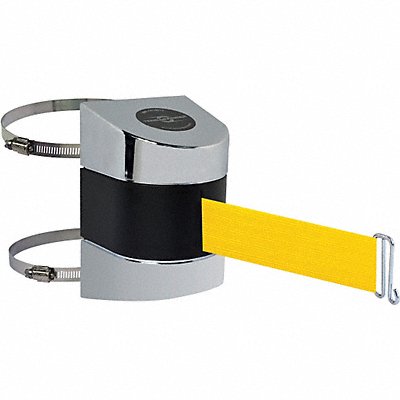 D0134 Belt Barrier Chrome Belt Color Yellow MPN:897-30-C-1P-NO-Y5X-A