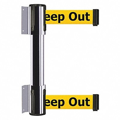 Belt Barrier Danger - Keep Out Chrome MPN:896T2-1P-MAX-YDX-C