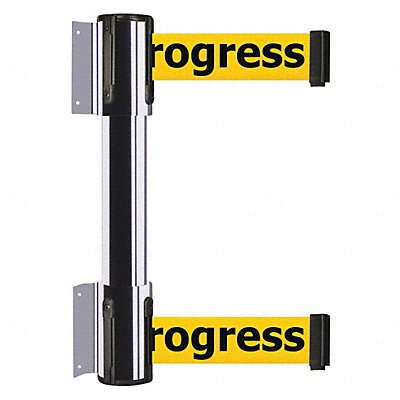 Belt Barrier 7-1/2 ft CleaningInProgress MPN:896T2-1P-STD-YCX-C