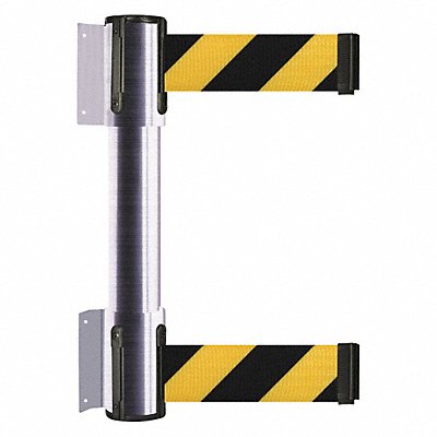 Belt Barrier 7-1/2ft Black/Yellow Stripe MPN:896T2-1S-STD-D4X-C