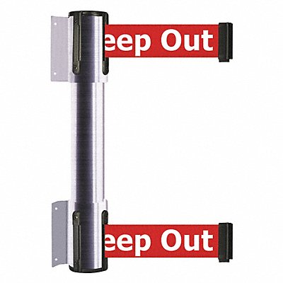 Belt Barrier 7-1/2 ft Danger - Keep Out MPN:896T2-1S-STD-RHX-C