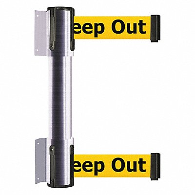 Belt Barrier 7-1/2 ft Danger- Keep Out MPN:896T2-1S-STD-YDX-C