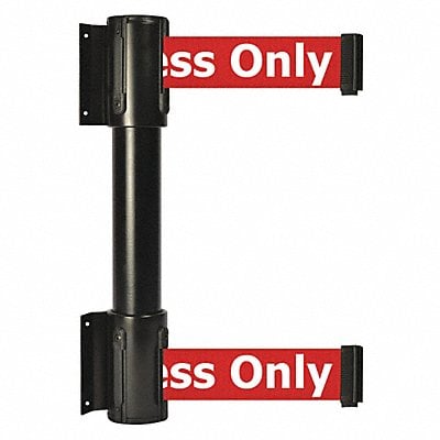 Belt Barrier Authorized Access Only Blck MPN:896T2-33-MAX-RAX-C